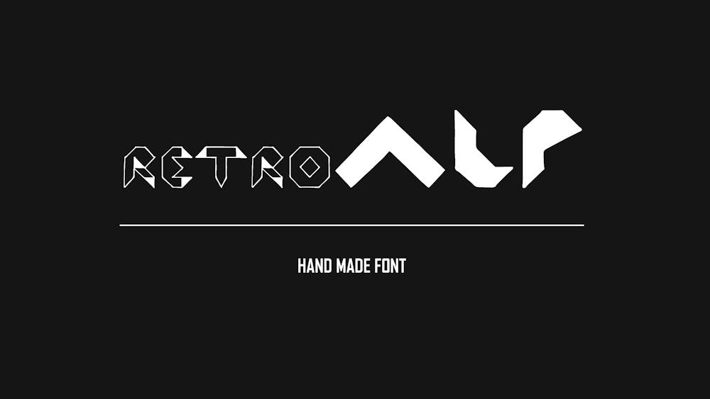 RetroALP Font